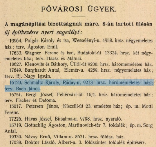 Építő Ipar 1909. március 14.