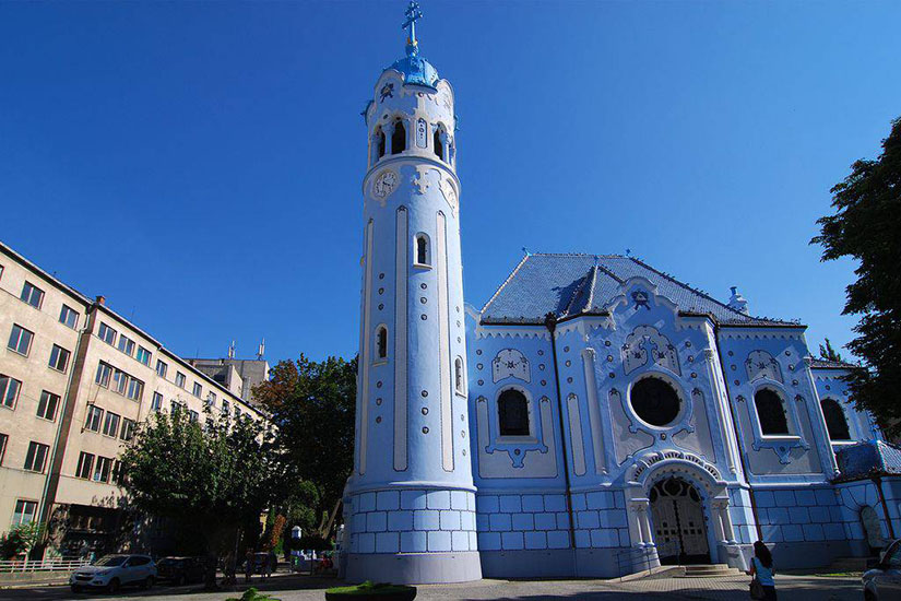 Szent Erzsébet (kék) templom, Pozsony