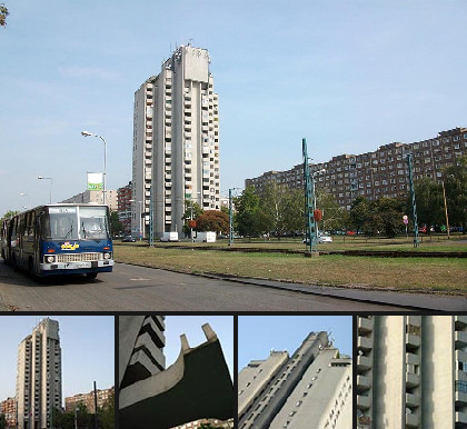 Újpalotai víztoronyház, Budapest